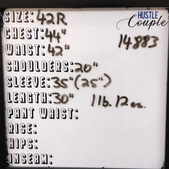 Jos A Bank Signature Gold Mens Size 42R Blazer Jacket Classic Navy Gold Buttons - Picture 16 of 16